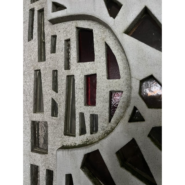 Large Dutch Brutalist Concrete Windows, 1960s, Set of 2 For Sale - Image 15 of 18