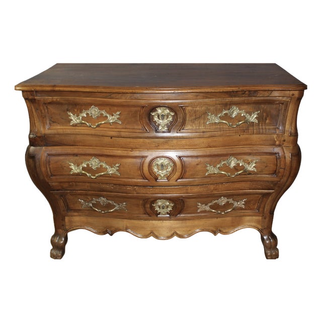 Bordeaux Style Walnut Commode, 18th-Century For Sale