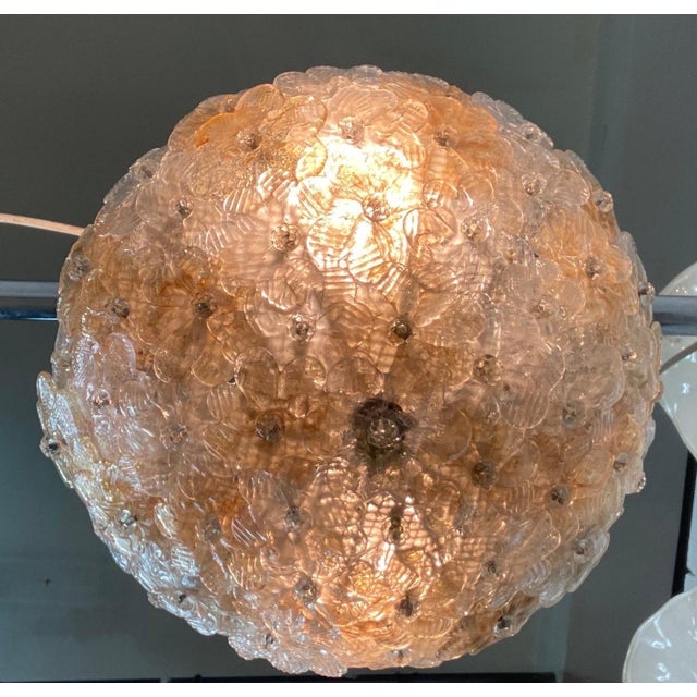 1960s Coloured Glass Ceiling Light by Seguso, 1960 For Sale - Image 5 of 18