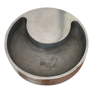 Cast Aluminum Ashtray by Albert Leclerc, 1960s For Sale