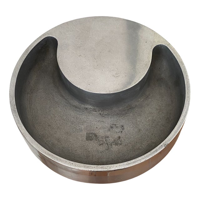 Cast Aluminum Ashtray by Albert Leclerc, 1960s For Sale
