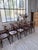 Walnut Bistro Chairs, 1970s, Set of 14 For Sale - Image 14 of 18