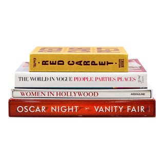 2000s Hollywood & Fashion Hardcover Book Set- 4 Pieces For Sale