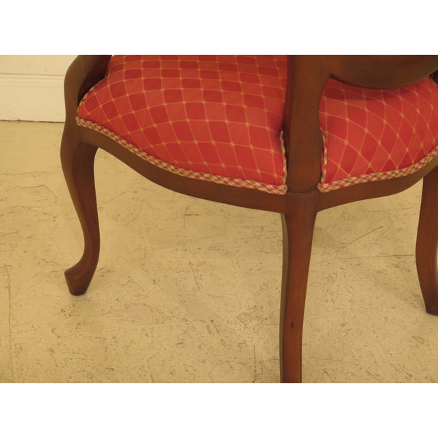 Modern Calico Corners Upholstered French Dining Room Chairs Set of 6