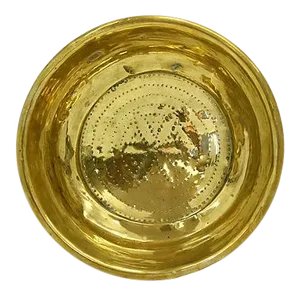 Antique French Brass Strainer