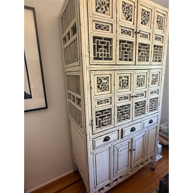 Reclaimed antique Asian (approx 120 years) storage cabinet. Originally purchased in 2018 but much much older. Originally...