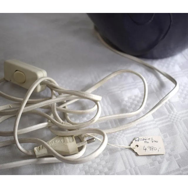 1980s Large Ceramic Floor or Table Lamp from Kostka, France, 1970s For Sale - Image 5 of 7