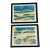 1970s Pair of Abstract Landscape Paintings by Elia Framed For Sale
