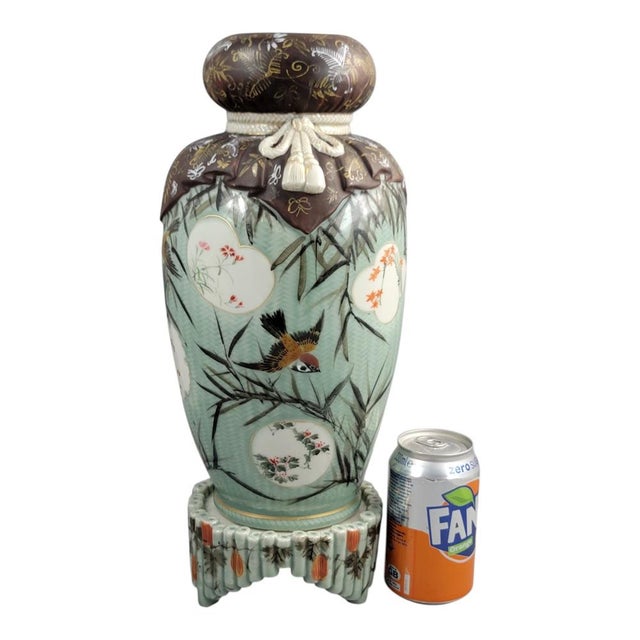 Porcelain Vases by Kato Sanhei, Set of 2 For Sale - Image 12 of 13