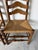 Vintage French Country Style Tall Ladder Back Rush Seat Dining Chairs – Set of 4 For Sale - Image 17 of 18