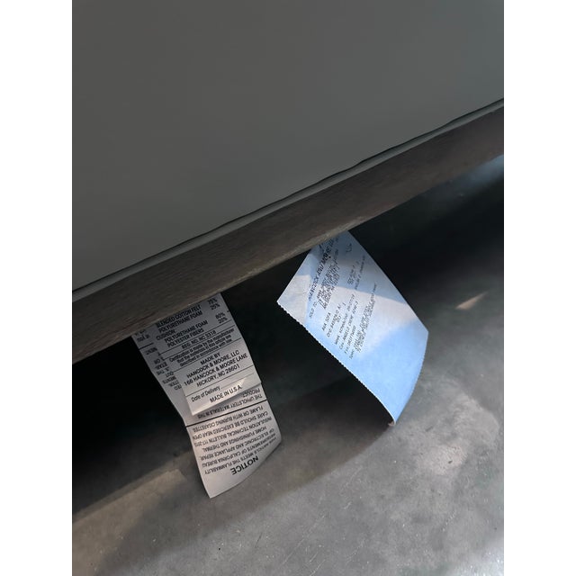 Hancock and Moore Creamy Soft Leather Sofa For Sale - Image 12 of 12