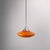 Space Age Orange Tulip Pendant Lamp in Glass from Doria, Germany, 1970s For Sale - Image 9 of 9