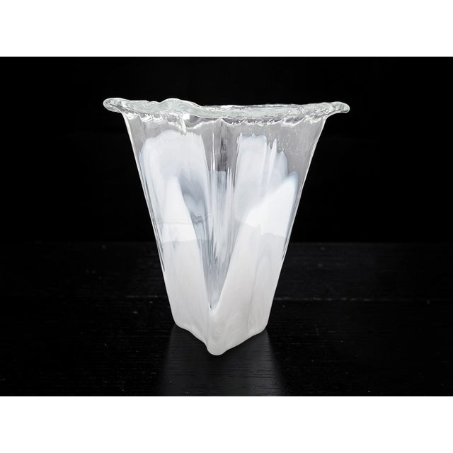 Glass Murano Glass Vase from La Murrina, 1980s For Sale - Image 7 of 8