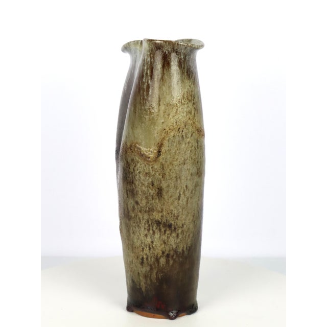 Vintage Ceramic Vase, 1940 For Sale - Image 6 of 11