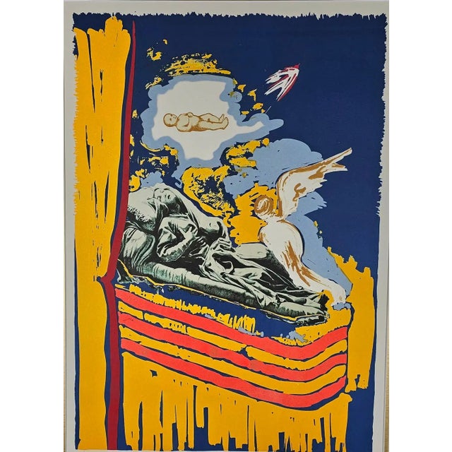 1970s Salvador Dali Lithograph Limited Edition Hand Signed -the Immaculate Conception 1979 For Sale - Image 5 of 15