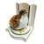 Nora Fenton Vintage Nora Fenton Italian Porcelain Quail Bookends - A Pair For Sale - Image 4 of 10