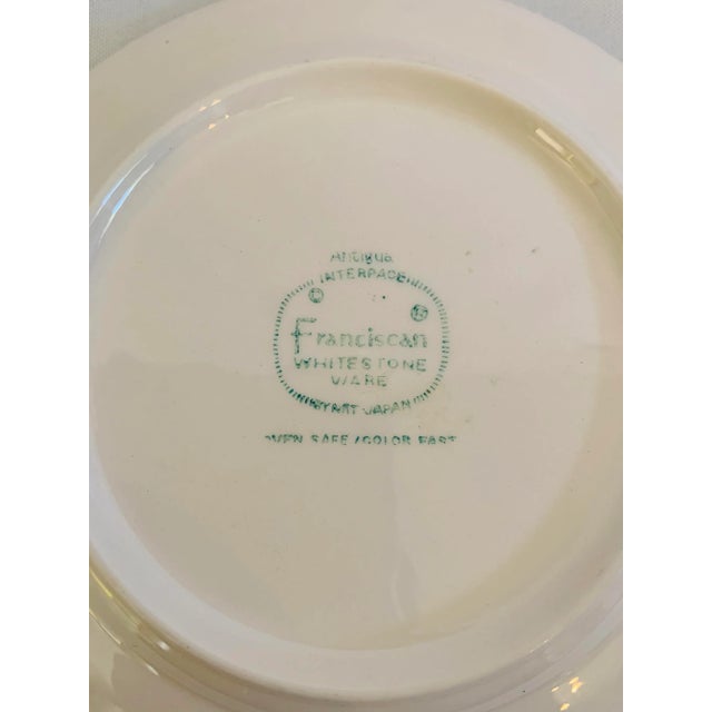 Yellow Mid-Century Franciscan Antigua Dinnerware Set - 11 Pieces For Sale - Image 8 of 13