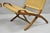Mid 20th Century Mid 20th Century Vintage Mid Century Modern Woven Rope Wooden Folding Lounge Chair - A Pair For Sale - Image 5 of 11