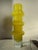 Yellow Yellow Cased Glass Bamboo Vase by Bo Borgström for Åseda Glasbruk, Sweden, 1960s For Sale - Image 8 of 18