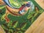 Early 20th Century French Needlepoint with Pigeon For Sale - Image 4 of 5