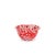 Enamel Splatter Small Footed Bowls, Red - Set of 4 If you're looking to add a few modern items to your dinnerware needs,...