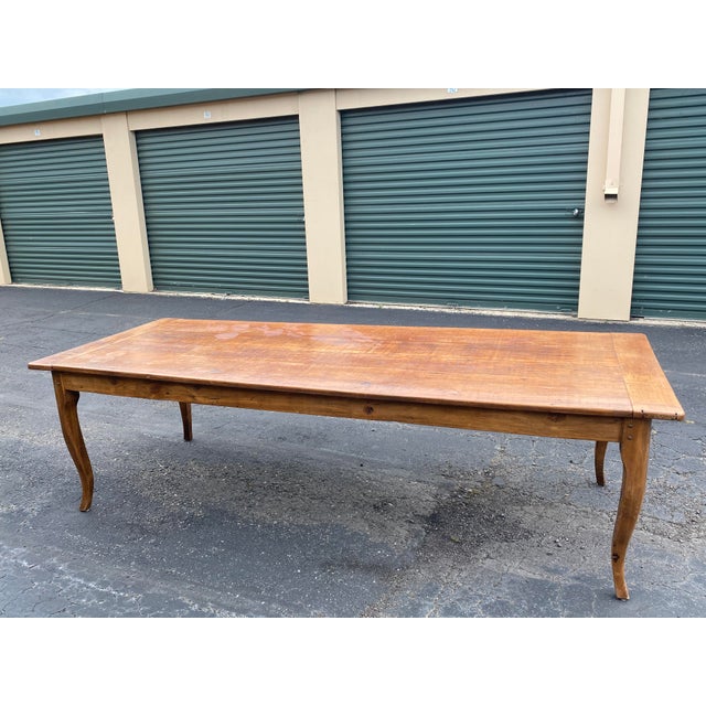 106” Weathered Plank French Dining Table Chairish