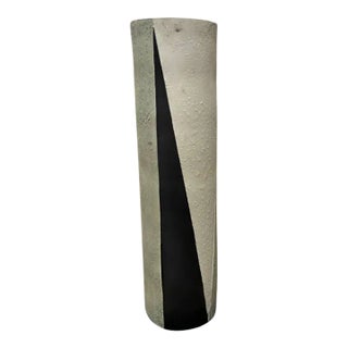 Late 20th Century Cubism Vase, Large For Sale