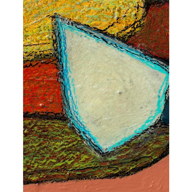 "Out of the Shadows" Original Mixed Media Abstract Painting on Canvas by Zac Woodiel For Sale - Image 11 of 13