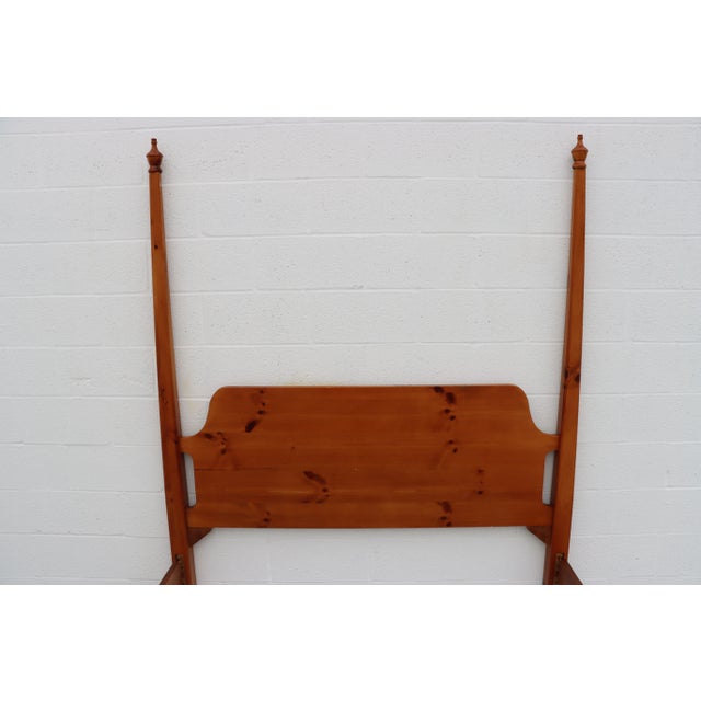 Drexel Attributed Pine Poster BedQueen Chairish