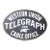 Early 20th Century Original Double Sided Porcelain Western Union Telegraph Sign For Sale