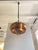 1970s Brass and Smoked Glass Pendant Lamp from Temde, Germany, 1970s For Sale - Image 5 of 12