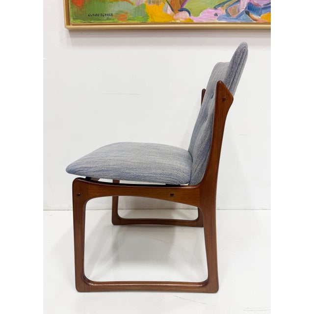 Vamdrup Stolefabrik Danish Modern Sculptural Dining Chairs, Set of 6 in Teak For Sale - Image 16 of 18
