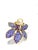 Bochic “Orient” Vintage Blue Sapphire & South Sea Pearl Ring - 18K Gold & Silver For Sale - Image 4 of 9