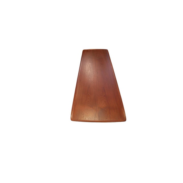 Mid-Century Modern Vintage Teak Coffee Table by Arne Hovmand Olsen, 1960s For Sale - Image 3 of 15