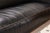 Late 20th Century Contemporary Modern Four Hands Nolita Reverse Stitch Black Leather Sofa For Sale - Image 5 of 6