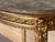 Early 20th Century French Louis XVI Style Gilded Oval Console Table with Four Legs For Sale - Image 11 of 18