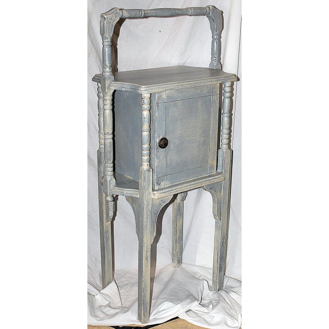 Shabby Chic Shabby Chic Painted Copper-Lined Humidor For Sale - Image 3 of 7