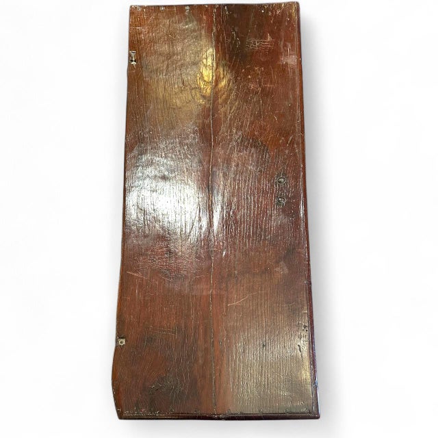 English Renaissance 17th Century Solid Oak Chest Trunk For Sale - Image 12 of 17