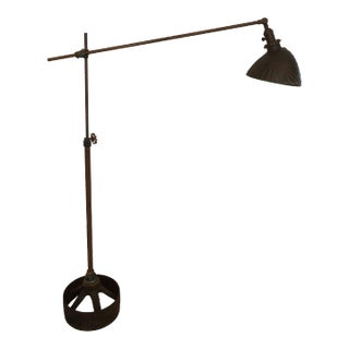 Vintage Industrial Floor Lamp For Sale