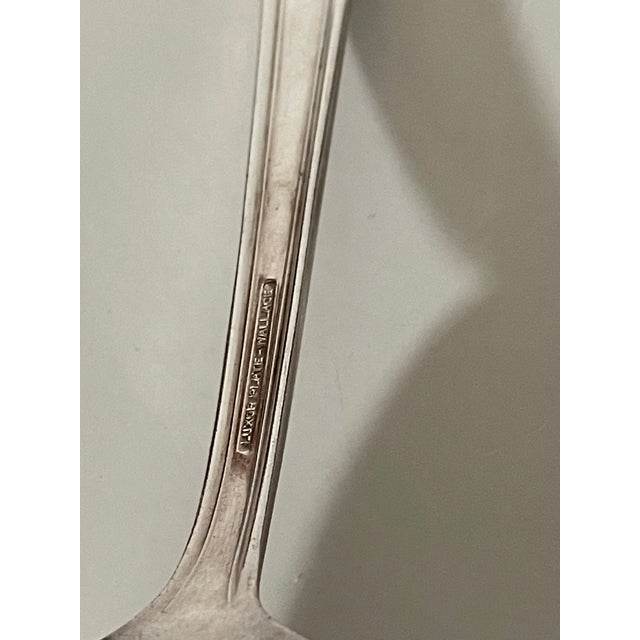 Metal 1930’s Silver-Plate Strawberry Cake Server For Sale - Image 7 of 9