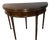 1960s Louis XVI Style Mahogany and Brass Card Table For Sale