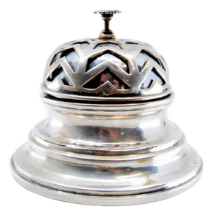 Silver Doorbell with Relief Capsule