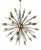 Large Sputnik Chandelier, 1950s For Sale