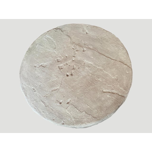 2010s Sumba Stone Round Table For Sale - Image 5 of 6