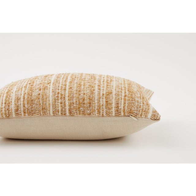 Contemporary Modern Textural Lumbar Pillow For Sale - Image 3 of 4
