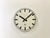 Mid-Century Modern Industrial Acrylic Glass Station Wall Clock from Tn, 1960s For Sale - Image 3 of 17