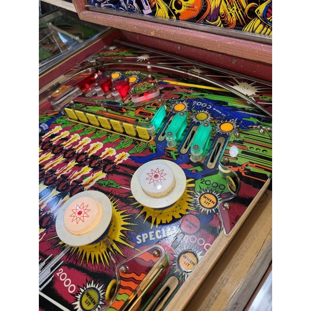 Black Counterforce Pinball Machine from Gottlieb, 1980 For Sale - Image 8 of 15