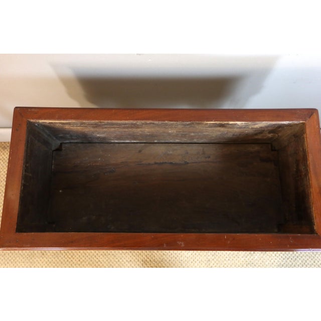 Louis XVI Style Planter in Mahogany For Sale - Image 10 of 11