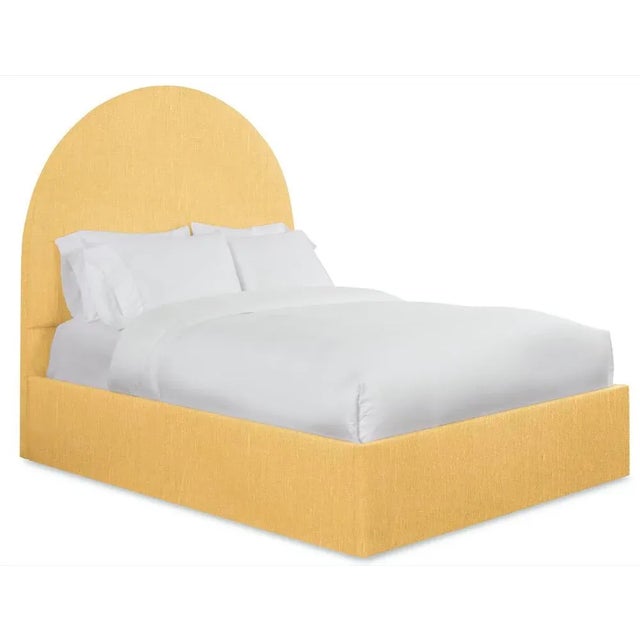 This listing includes the entire bedframe, including the headboard, rails, and footboard. From Chairish's line of bespoke...