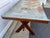 French Country Large Vintage Metal-Topped Rustic Wood Garden Potting Trestle Table For Sale - Image 3 of 15